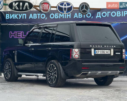 Черный Ленд Ровер Рендж Ровер, объемом двигателя 5 л и пробегом 189 тыс. км за 13300 $, фото 4 на Automoto.ua