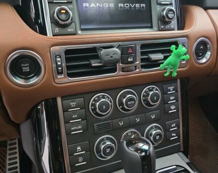 Черный Ленд Ровер Рендж Ровер, объемом двигателя 5 л и пробегом 280 тыс. км за 16200 $, фото 10 на Automoto.ua