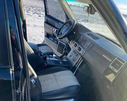 Черный Ленд Ровер Рендж Ровер, объемом двигателя 5 л и пробегом 188 тыс. км за 18500 $, фото 18 на Automoto.ua