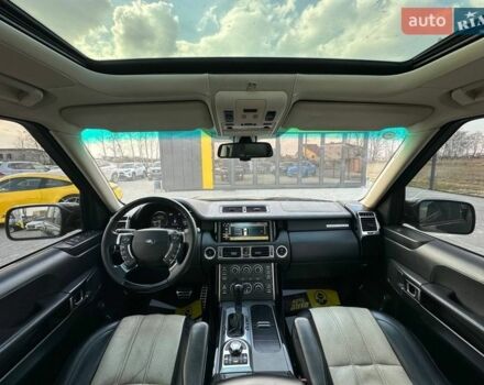 Чорний Ленд Ровер Рендж Ровер, об'ємом двигуна 5 л та пробігом 179 тис. км за 15800 $, фото 8 на Automoto.ua
