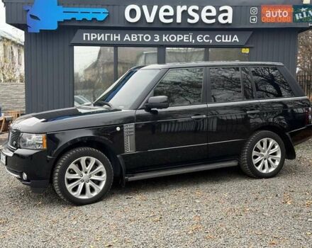 Черный Ленд Ровер Рендж Ровер, объемом двигателя 4.37 л и пробегом 171 тыс. км за 19500 $, фото 1 на Automoto.ua