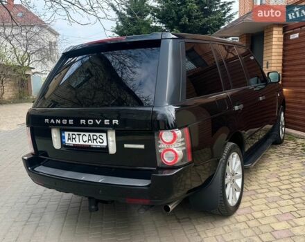 Чорний Ленд Ровер Рендж Ровер, об'ємом двигуна 5 л та пробігом 200 тис. км за 10999 $, фото 12 на Automoto.ua