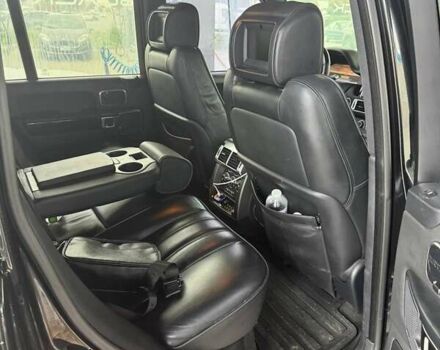 Чорний Ленд Ровер Рендж Ровер, об'ємом двигуна 5 л та пробігом 348 тис. км за 14700 $, фото 8 на Automoto.ua