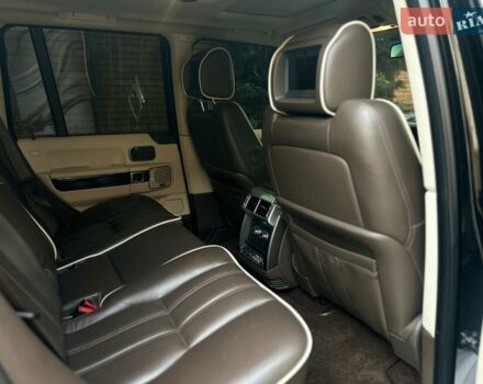 Чорний Ленд Ровер Рендж Ровер, об'ємом двигуна 5 л та пробігом 200 тис. км за 10999 $, фото 22 на Automoto.ua