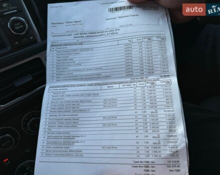 Черный Ленд Ровер Рендж Ровер, объемом двигателя 5 л и пробегом 215 тыс. км за 12999 $, фото 39 на Automoto.ua