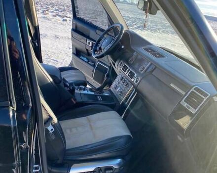 Черный Ленд Ровер Рендж Ровер, объемом двигателя 5 л и пробегом 188 тыс. км за 18500 $, фото 15 на Automoto.ua