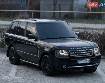 Черный Ленд Ровер Рендж Ровер, объемом двигателя 5 л и пробегом 215 тыс. км за 12999 $, фото 1 на Automoto.ua