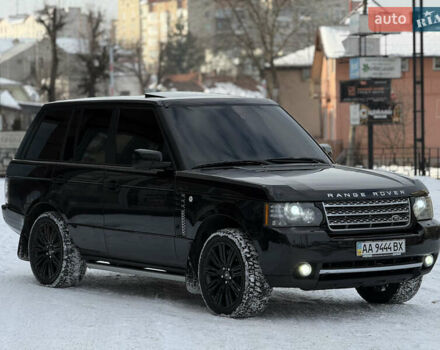 Чорний Ленд Ровер Рендж Ровер, об'ємом двигуна 5 л та пробігом 212 тис. км за 13999 $, фото 2 на Automoto.ua