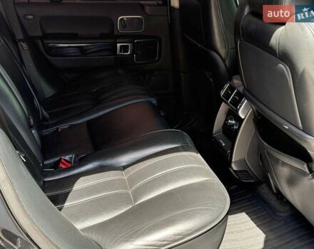 Чорний Ленд Ровер Рендж Ровер, об'ємом двигуна 3.6 л та пробігом 280 тис. км за 18290 $, фото 22 на Automoto.ua