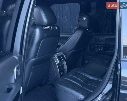 Чорний Ленд Ровер Рендж Ровер, об'ємом двигуна 5 л та пробігом 190 тис. км за 13999 $, фото 11 на Automoto.ua