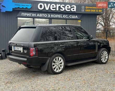 Черный Ленд Ровер Рендж Ровер, объемом двигателя 4.37 л и пробегом 171 тыс. км за 19500 $, фото 11 на Automoto.ua