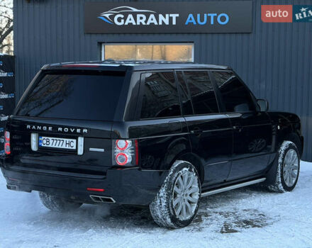 Чорний Ленд Ровер Рендж Ровер, об'ємом двигуна 5 л та пробігом 190 тис. км за 13999 $, фото 7 на Automoto.ua