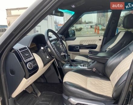 Черный Ленд Ровер Рендж Ровер, объемом двигателя 3.63 л и пробегом 235 тыс. км за 16900 $, фото 13 на Automoto.ua