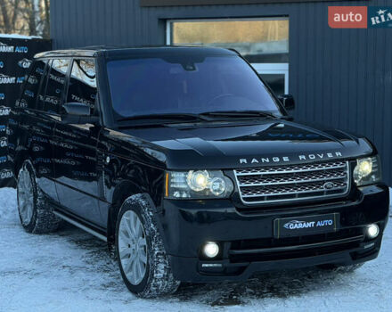 Чорний Ленд Ровер Рендж Ровер, об'ємом двигуна 5 л та пробігом 190 тис. км за 13999 $, фото 1 на Automoto.ua