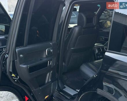 Черный Ленд Ровер Рендж Ровер, объемом двигателя 5 л и пробегом 215 тыс. км за 13500 $, фото 9 на Automoto.ua