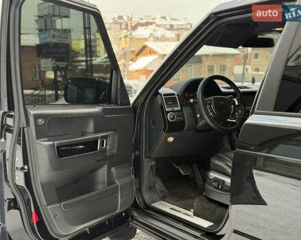 Черный Ленд Ровер Рендж Ровер, объемом двигателя 5 л и пробегом 212 тыс. км за 12999 $, фото 24 на Automoto.ua