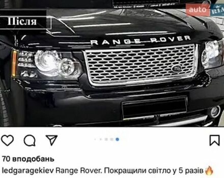 Черный Ленд Ровер Рендж Ровер, объемом двигателя 5 л и пробегом 162 тыс. км за 22000 $, фото 37 на Automoto.ua