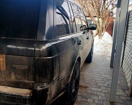 Чорний Ленд Ровер Рендж Ровер, об'ємом двигуна 5 л та пробігом 244 тис. км за 16000 $, фото 5 на Automoto.ua