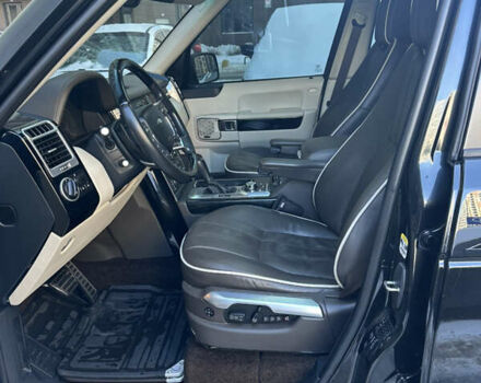 Чорний Ленд Ровер Рендж Ровер, об'ємом двигуна 5 л та пробігом 187 тис. км за 14900 $, фото 66 на Automoto.ua