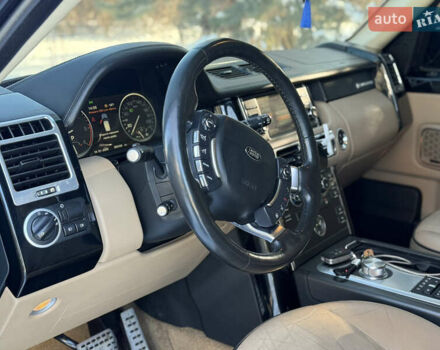 Черный Ленд Ровер Рендж Ровер, объемом двигателя 4.37 л и пробегом 299 тыс. км за 18500 $, фото 5 на Automoto.ua