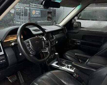 Черный Ленд Ровер Рендж Ровер, объемом двигателя 5 л и пробегом 252 тыс. км за 13200 $, фото 10 на Automoto.ua