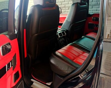 Чорний Ленд Ровер Рендж Ровер, об'ємом двигуна 5 л та пробігом 244 тис. км за 16000 $, фото 5 на Automoto.ua