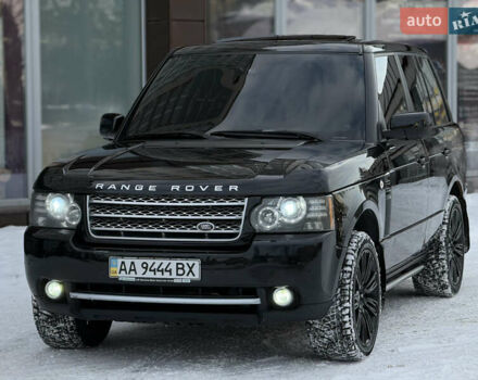 Черный Ленд Ровер Рендж Ровер, объемом двигателя 5 л и пробегом 212 тыс. км за 12999 $, фото 5 на Automoto.ua