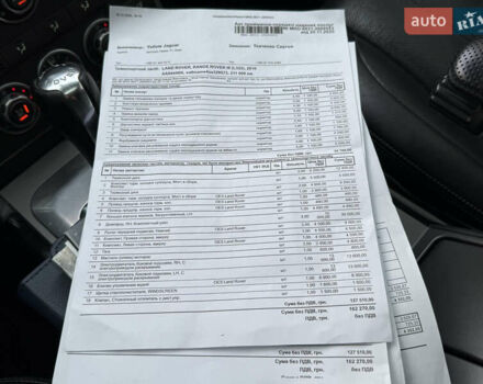Чорний Ленд Ровер Рендж Ровер, об'ємом двигуна 5 л та пробігом 212 тис. км за 13999 $, фото 43 на Automoto.ua