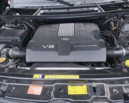 Чорний Ленд Ровер Рендж Ровер, об'ємом двигуна 5 л та пробігом 179 тис. км за 17500 $, фото 12 на Automoto.ua