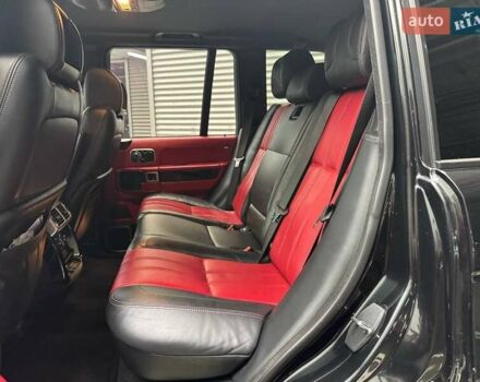 Чорний Ленд Ровер Рендж Ровер, об'ємом двигуна 5 л та пробігом 202 тис. км за 19990 $, фото 9 на Automoto.ua