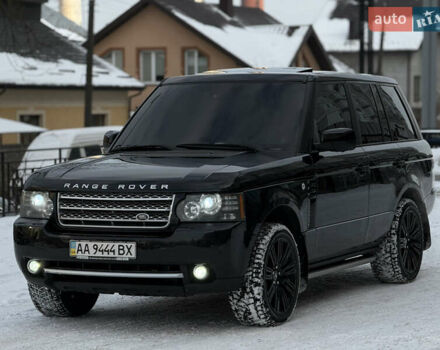 Чорний Ленд Ровер Рендж Ровер, об'ємом двигуна 5 л та пробігом 212 тис. км за 13999 $, фото 17 на Automoto.ua