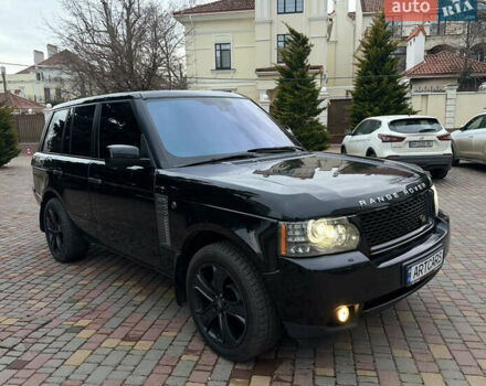 Черный Ленд Ровер Рендж Ровер, объемом двигателя 5 л и пробегом 240 тыс. км за 12500 $, фото 4 на Automoto.ua