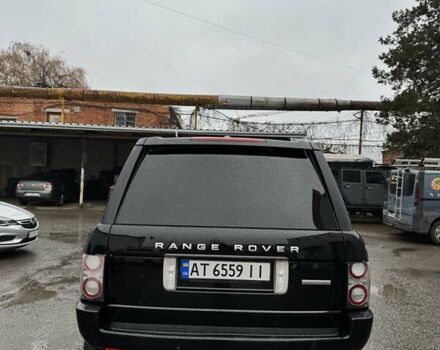 Черный Ленд Ровер Рендж Ровер, объемом двигателя 5 л и пробегом 252 тыс. км за 13200 $, фото 9 на Automoto.ua