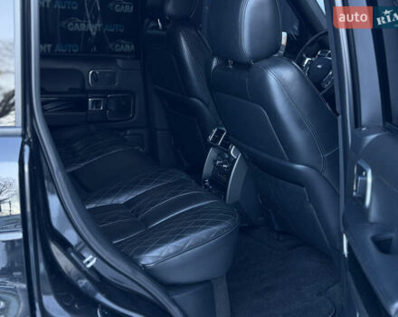 Чорний Ленд Ровер Рендж Ровер, об'ємом двигуна 5 л та пробігом 190 тис. км за 13999 $, фото 17 на Automoto.ua