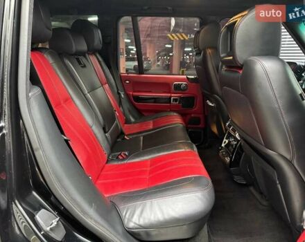 Чорний Ленд Ровер Рендж Ровер, об'ємом двигуна 5 л та пробігом 202 тис. км за 19990 $, фото 10 на Automoto.ua