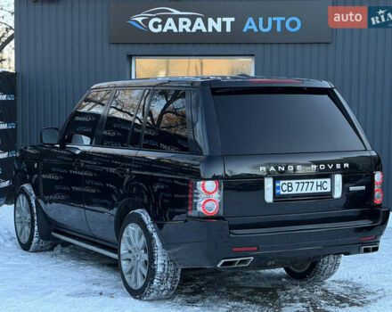 Чорний Ленд Ровер Рендж Ровер, об'ємом двигуна 5 л та пробігом 190 тис. км за 13999 $, фото 8 на Automoto.ua