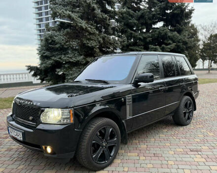 Черный Ленд Ровер Рендж Ровер, объемом двигателя 5 л и пробегом 240 тыс. км за 12500 $, фото 1 на Automoto.ua
