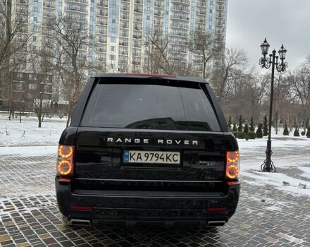 Чорний Ленд Ровер Рендж Ровер, об'ємом двигуна 5 л та пробігом 220 тис. км за 15000 $, фото 5 на Automoto.ua