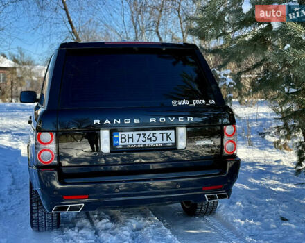 Черный Ленд Ровер Рендж Ровер, объемом двигателя 4.37 л и пробегом 299 тыс. км за 18500 $, фото 6 на Automoto.ua