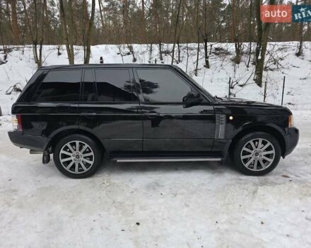 Черный Ленд Ровер Рендж Ровер, объемом двигателя 5 л и пробегом 280 тыс. км за 16200 $, фото 1 на Automoto.ua