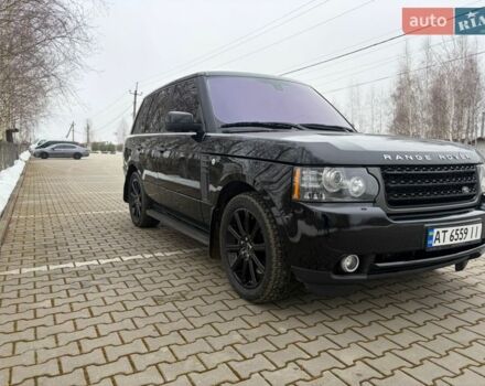 Черный Ленд Ровер Рендж Ровер, объемом двигателя 5 л и пробегом 220 тыс. км за 14000 $, фото 4 на Automoto.ua