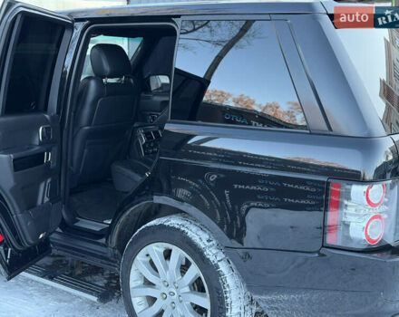 Чорний Ленд Ровер Рендж Ровер, об'ємом двигуна 5 л та пробігом 190 тис. км за 13999 $, фото 9 на Automoto.ua