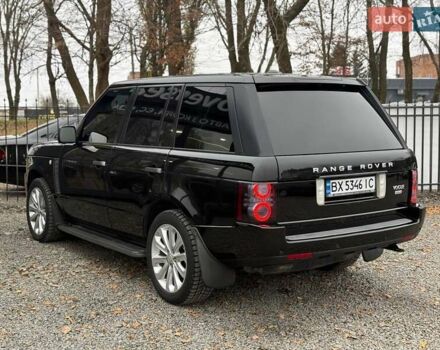 Черный Ленд Ровер Рендж Ровер, объемом двигателя 4.37 л и пробегом 171 тыс. км за 19500 $, фото 14 на Automoto.ua