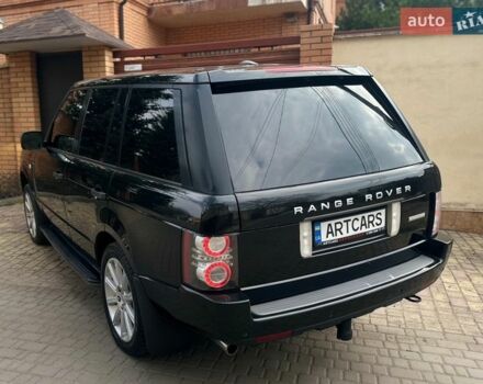 Чорний Ленд Ровер Рендж Ровер, об'ємом двигуна 5 л та пробігом 200 тис. км за 10999 $, фото 13 на Automoto.ua