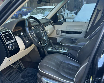 Чорний Ленд Ровер Рендж Ровер, об'ємом двигуна 5 л та пробігом 187 тис. км за 14900 $, фото 7 на Automoto.ua