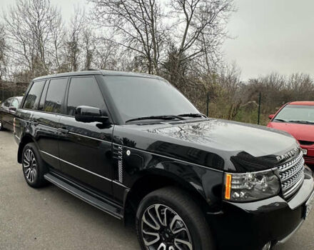 Черный Ленд Ровер Рендж Ровер, объемом двигателя 5 л и пробегом 168 тыс. км за 15900 $, фото 46 на Automoto.ua