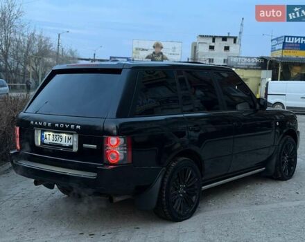 Черный Ленд Ровер Рендж Ровер, объемом двигателя 5 л и пробегом 215 тыс. км за 12999 $, фото 9 на Automoto.ua