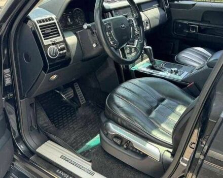 Черный Ленд Ровер Рендж Ровер, объемом двигателя 5 л и пробегом 156 тыс. км за 12500 $, фото 1 на Automoto.ua