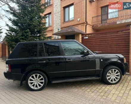 Чорний Ленд Ровер Рендж Ровер, об'ємом двигуна 5 л та пробігом 200 тис. км за 10999 $, фото 10 на Automoto.ua