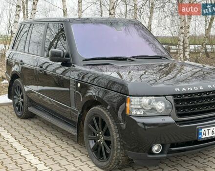 Черный Ленд Ровер Рендж Ровер, объемом двигателя 5 л и пробегом 220 тыс. км за 14000 $, фото 1 на Automoto.ua